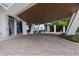 Inviting building entrance featuring modern architecture and lush landscaping at 5120 Marina Way # 6603, Tampa, FL 33611