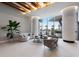 Welcoming lobby area with comfortable seating, modern decor, floor-to-ceiling windows, and large columns at 5120 Marina Way # 6603, Tampa, FL 33611