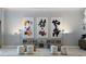 Chic lobby area with modern art, comfortable seating, and stylish decor at 5120 Marina Way # 6603, Tampa, FL 33611