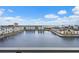 Wide water view from the balcony, showcasing the waterfront neighborhood at 5120 Marina Way # 6603, Tampa, FL 33611