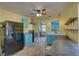 Charming kitchen with stainless steel appliances and wooden floors at 6532 30Th N St, St Petersburg, FL 33702