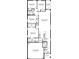 Detailed floor plan showcasing the layout of the home with dimensions at 17259 Whiskey Creek Trl, Parrish, FL 34219
