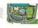 Community aerial view of amenities including a resort pool, tennis and sports courts at 17464 Whiskey Creek Trl, Parrish, FL 34219
