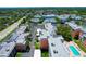 Aerial view of a condo community surrounded by lush trees at 1900 68Th N St # 104, St Petersburg, FL 33710