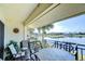Inviting balcony with serene lake views, perfect for relaxing and outdoor enjoyment at 29230 Bay Hollow Dr # 3274, Wesley Chapel, FL 33543