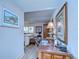 Decorative desk area connects to a bright bedroom with large windows at 29230 Bay Hollow Dr # 3274, Wesley Chapel, FL 33543