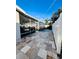 Covered screened-in patio featuring a tiled floor and providing a perfect space for outdoor living at 8139 38Th N Ave, St Petersburg, FL 33710