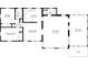 Detailed floorplan showcasing the layout of the kitchen, living room, bedrooms, and bathrooms at 1101 Canal St, Ruskin, FL 33570