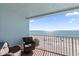 Relax on the breezy balcony while enjoying the beautiful ocean views at 17200 Gulf Blvd # 302, North Redington Beach, FL 33708