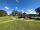 Park gazebo with beautiful lake views at 3600 105Th N Ave, Clearwater, FL 33762