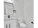 Contemporary bathroom with marble countertop, modern fixtures, and a clean, minimalist design at 5351 71St N Way, St Petersburg, FL 33709