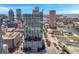 Beautiful aerial shot of the city featuring sleek buildings, a river, and attractive landscaping at 777 N Ashley Dr # 1505, Tampa, FL 33602