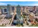 Great aerial view of the city's architecture and skyline, showcasing urban living at 777 N Ashley Dr # 1505, Tampa, FL 33602