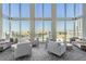 Relaxing lounge area with floor-to-ceiling windows providing natural light and city views at 777 N Ashley Dr # 1505, Tampa, FL 33602