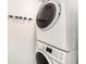 A stackable washer and dryer in the laundry room at 1000 W Horatio St # 327, Tampa, FL 33606