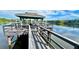 Enjoy the lake views and water activities from a spacious dock with gazebo overlooking a serene lake at 11485 Oakhurst Rd # 1200-2, Largo, FL 33774