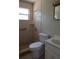 Tiled bathroom with a shower and modern fixtures at 13924 Morgan St, Dade City, FL 33525