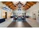 A welcoming lobby showcases vaulted ceilings, comfortable seating, and stylish decor for a refined atmosphere at 29447 Schinnecock Hills Ln, San Antonio, FL 33576