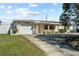 Charming single-story home with a well-maintained lawn, attached garage, and a classic white color scheme at 4435 34Th N Ave, St Petersburg, FL 33713