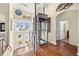 Home interior featuring a modern elevator for easy access between floors at 854 Bay Point Dr, Madeira Beach, FL 33708