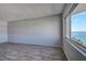 This bedroom features new floors, fresh paint and a great water view at 100 Bluff View Dr # 514A, Belleair Bluffs, FL 33770