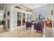 Bright foyer with wine storage, high ceilings, tile floors and plenty of natural light at 1123 Hounds Run, Safety Harbor, FL 34695