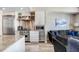 Modern kitchen with stainless steel appliances and granite countertops at 1208 E Kennedy Blvd # 1017, Tampa, FL 33602
