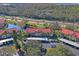 Beautiful aerial view of buildings near the lake and highway at 1801 E Lake Rd # 9G, Palm Harbor, FL 34685