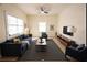 Cozy living room featuring comfortable seating and natural light at 2912 N 29Th St, Tampa, FL 33605