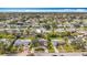 Lush neighborhood seen from above, featuring tree-lined streets, manicured lawns, and an assortment of single-Gathering houses at 3124 61St N Ln, St Petersburg, FL 33710
