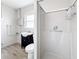 Bathroom featuring a shower and vanity at 3124 61St N Ln, St Petersburg, FL 33710