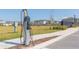 Electric vehicle charging station in a new residential community at 33277 Rosewood Bark Way, Wesley Chapel, FL 33545