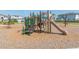 View of the play structure with various ladders, slides and climbing apparatus at 33277 Rosewood Bark Way, Wesley Chapel, FL 33545