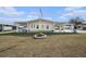 Front exterior view of single-story home featuring a covered carport and a well-maintained lawn at 35020 Colony Hills Dr, Zephyrhills, FL 33541