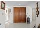 Inviting foyer showcasing the double front doors and tiled flooring at 4464 46Th S Ave, St Petersburg, FL 33711
