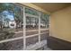 Screened in patio overlooking a park at 10944 Keys Gate Dr, Riverview, FL 33579
