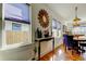 Dining nook with hardwood floors and natural light at 1208 E Giddens Ave, Tampa, FL 33603