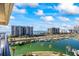 Enjoy panoramic views of the marina and ocean from this beautiful condo at 1651 Sand Key Estates Ct # 78, Clearwater, FL 33767