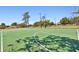 Community basketball court on a sunny day with trees and a clear blue sky at 23227 Club Villas Dr # 38, Land O Lakes, FL 34639