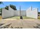 Community racquetball court with sturdy concrete walls and a well-maintained playing surface at 23227 Club Villas Dr # 38, Land O Lakes, FL 34639