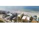 Aerial view of condo building complex near ocean at 74 Gulf Blvd # 1B, Indian Rocks Beach, FL 33785