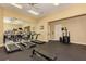 Well-equipped fitness center with modern treadmills, weights, and equipment for a full-body workout at 8926 Manor Loop # 207, Lakewood Ranch, FL 34202