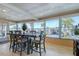 Bright dining room with abundant light and view of exterior at 18675 Us Highway 19 N # 320, Clearwater, FL 33764