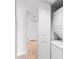 Laundry area with stackable washer and dryer at 201 W Laurel St # 507, Tampa, FL 33602