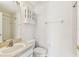 Clean bathroom with vanity, mirror, and a shower/tub combination, designed for comfort and convenience at 4927 Elizabeth Anne Cir, Tampa, FL 33616