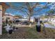 Open backyard with large tree at 539 Freeport N Ave, St Petersburg, FL 33702