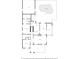 Detailed floor plan displaying the layout of the house, including the garage, primary bedroom, and living room at 719 21St N Ave, St Petersburg, FL 33704