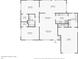 Detailed floor plan showcasing the layout of the home, including bedrooms, bathrooms, and living spaces at 2034 Scotland Dr, Clearwater, FL 33763