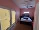 Bedroom featuring wood-look floors and a ceiling fan at 3112 Desoto Rd, Sarasota, FL 34234