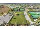 The neighborhood offers numerous outdoor activities, including a playground and tennis courts at 31837 Cannon Rush Dr, San Antonio, FL 33576